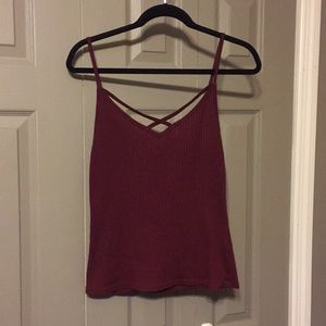 Maroon Tank Top